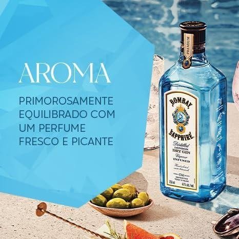 Gin Bombay Sapphire 750ml