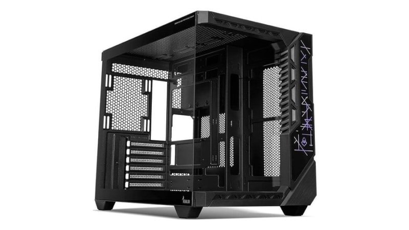Gabinete Gamer Mancer Hemlok, Mid-Tower, Lateral de Vidro, Preto, Mcr-Hemlok-Bk