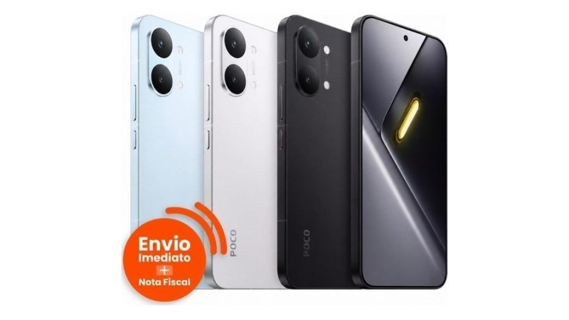 Celular Xiaomi Poco X8 Pro 512Gb / 256Gb 5G Nfc Versão Global Original e Envio Imediato Com Nf