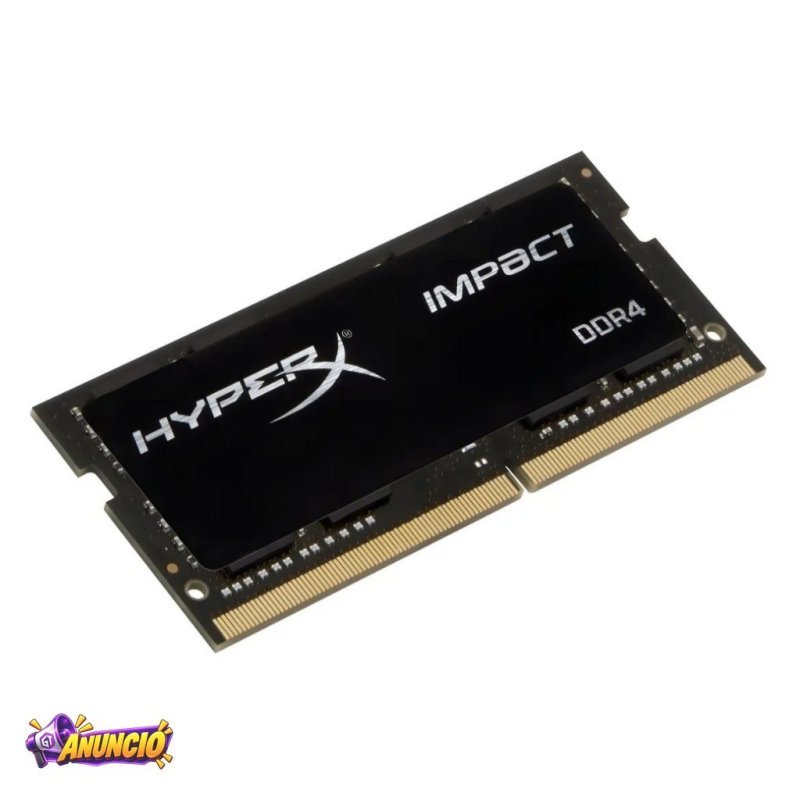 Memória RAM Impact DDR4 preto 16GB 1 HyperX HX426S15IB2/16