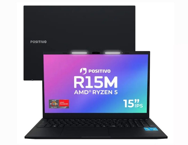 Notebook Positivo Vision R15M com Ryzen 5