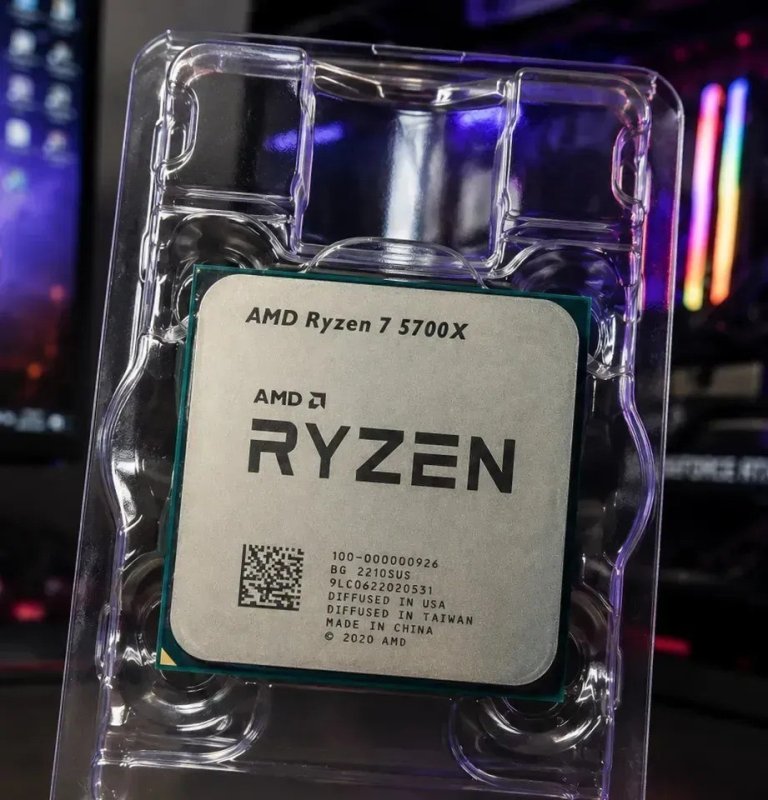 Processador AMD Ryzen 7 5700X Oem Sem Cooler