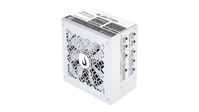 Fonte Gamer Rise Mode Elektra, 650W, Bronze, Full Modular, Pfc Ativo, Branco Rm-Psu-Elkm-650-W