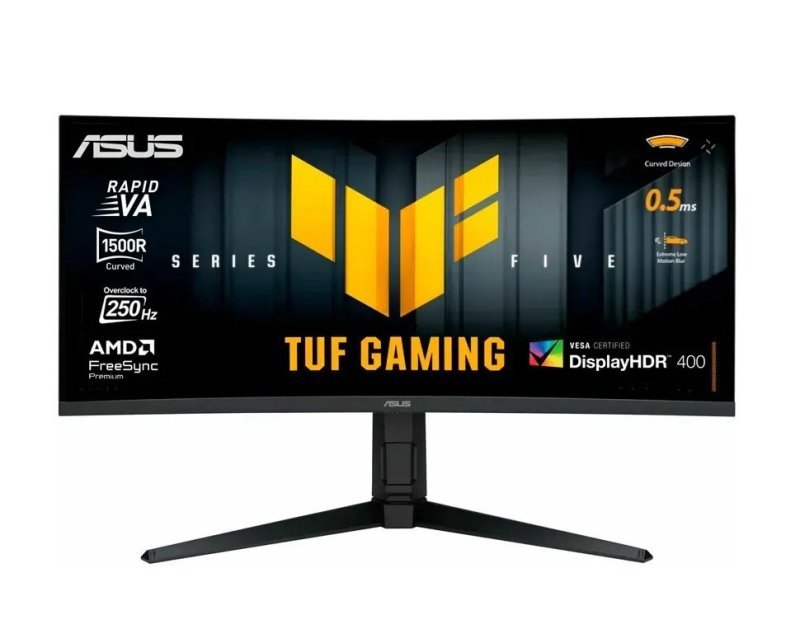 Monitor Gamer ASUS TUF Gaming VG34WQML5A de 34" WQHD, 250Hz, 0.5ms