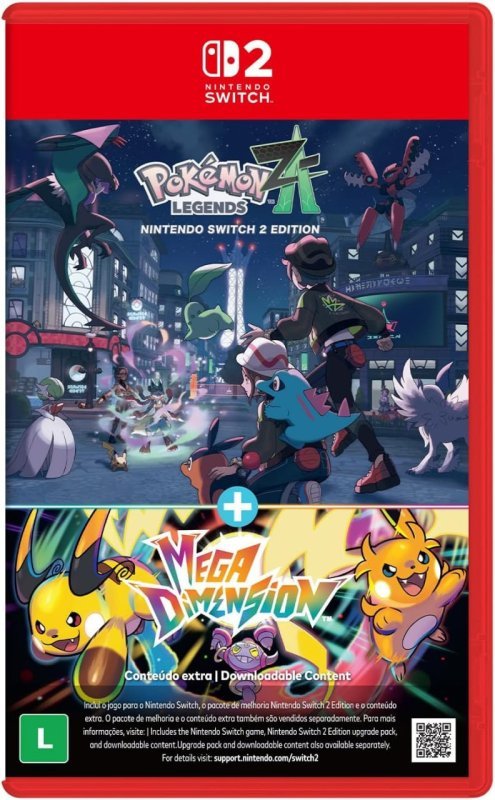 Pokémon Legends: Z-A + Mega Dimension – Nintendo Switch 2