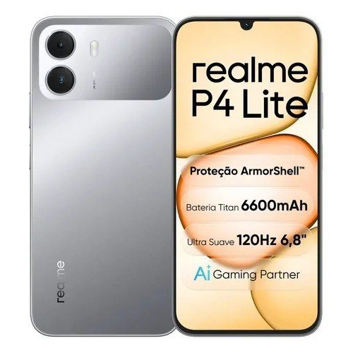 Celular Smartphone realme P4 Lite 128GB 4GB Ram (+6GB ram virtual boost)