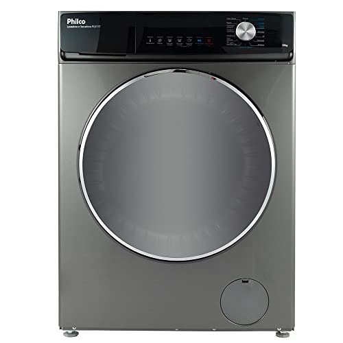 Lava e Seca Philco 16 Programas Eco Inverter 10kg Inox PLS11T 220V