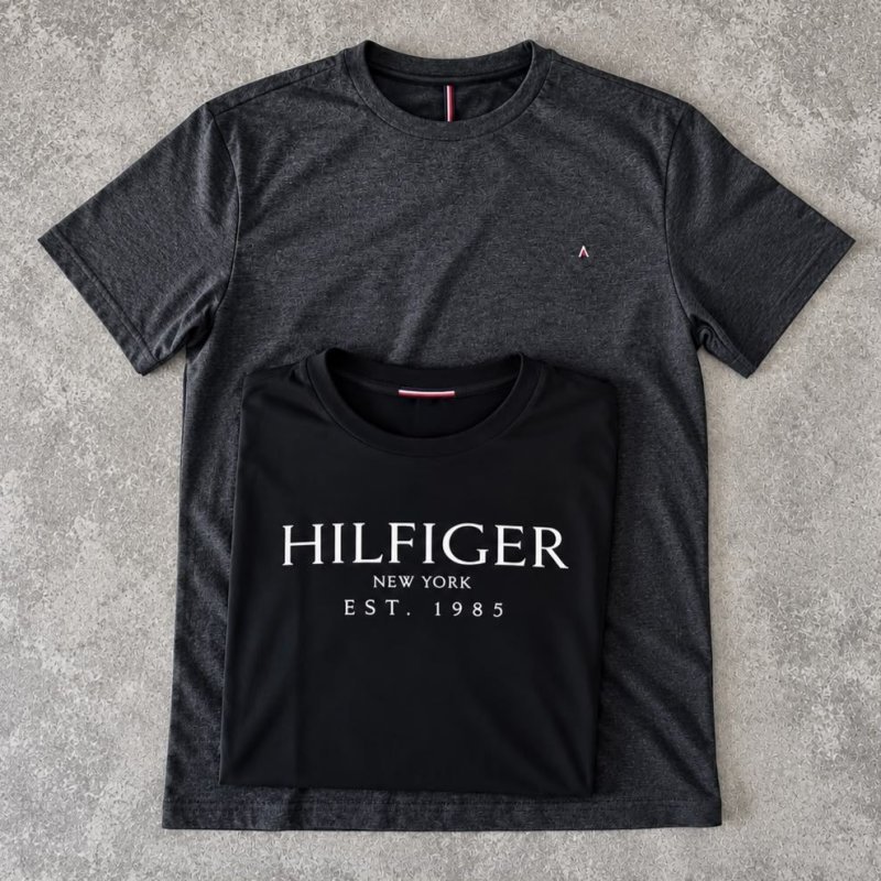 Kit 2 Camisetas Aramis / Tommy Hilfiger (P ao G2)