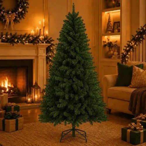 Árvore De Natal Verde Luxo 150 500 Galho - Pé De Ferro DEKASA