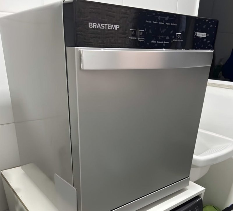 Lava-Louças Brastemp 8 Serviços Inox Blf08bs