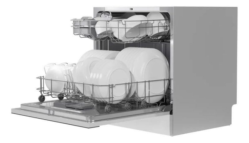 Lava Louças 8 Serviços Branco Touch Plus Midea 110V