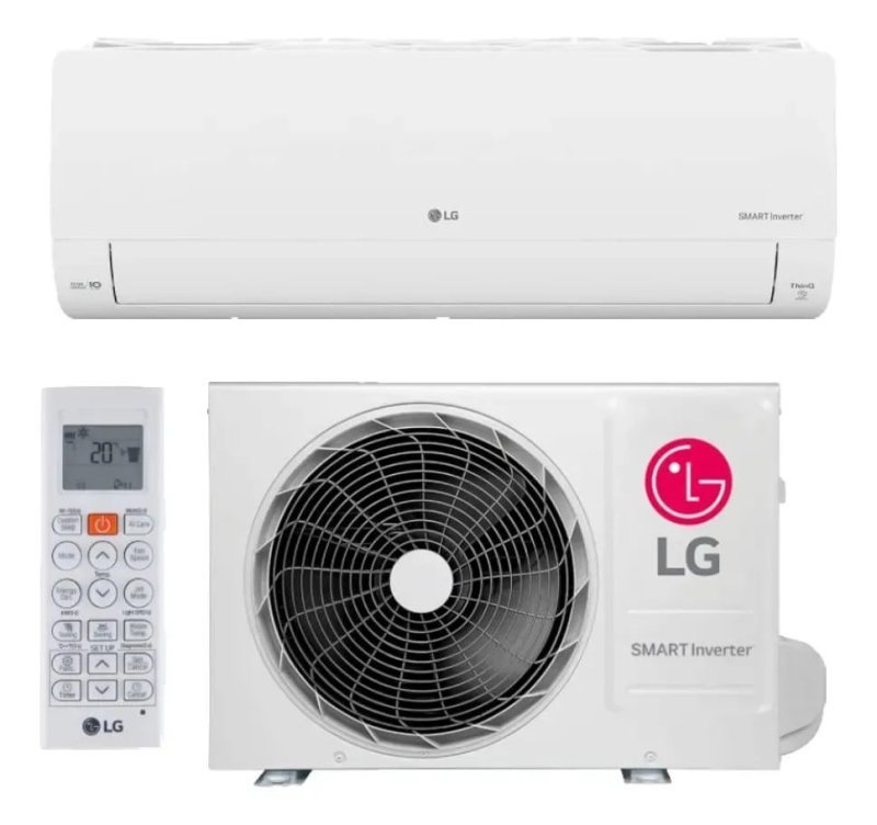 Ar Condicionado Lg Inverter Smart Voice Ai 12000 Btus Frio R 32