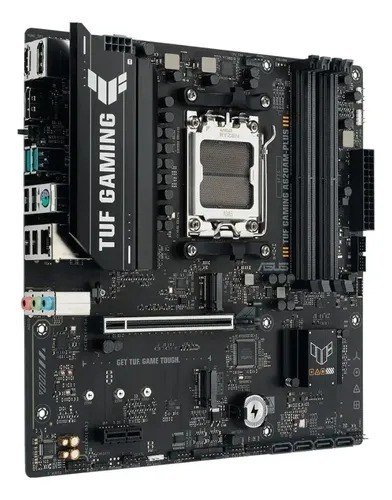 Placa Mãe Asus Tuf Gaming A620am-plus Amd Am5 Matx Ddr5 Preto