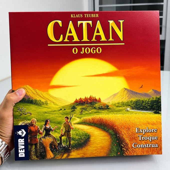 Catan o Jogo - Devir + Frete Grátis