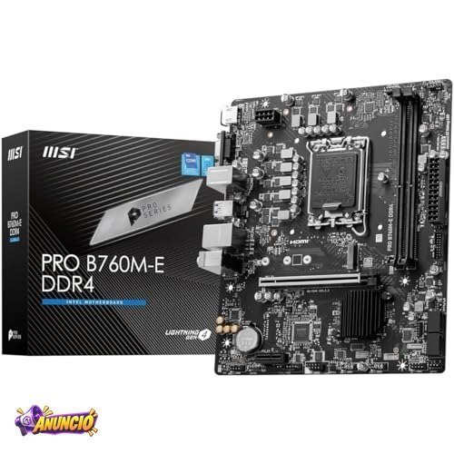 Placa Mãe MSI PRO B760M-E DDR4