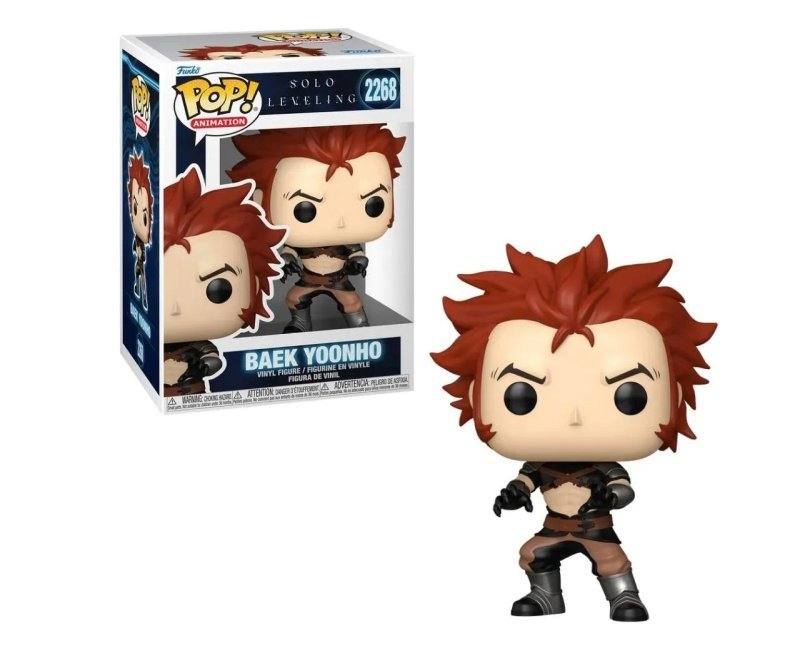 Boneco Funko Pop! Solo Leveling - Baek Yoonho