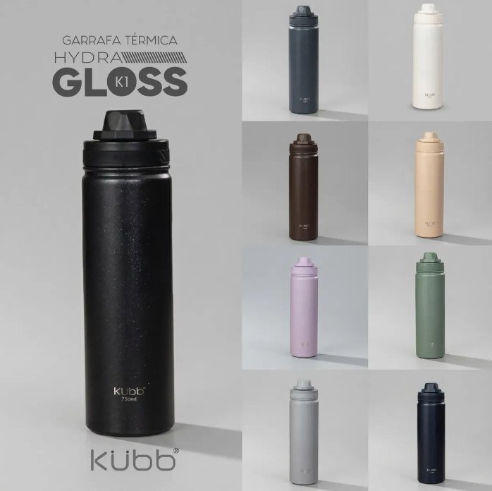 Garrafa Térmica Kubb Inox 750ml Portátil