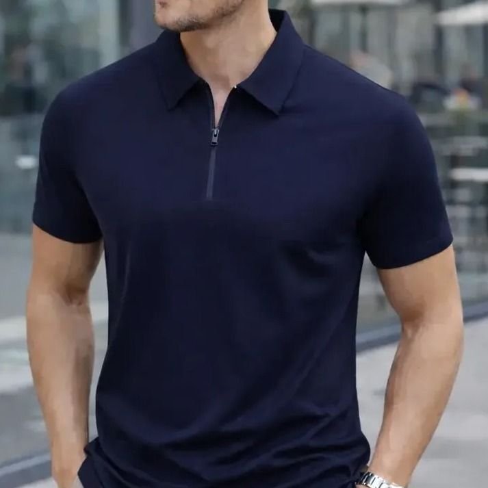Camisa Polo Masculina Tecido Tech Confortavel Casual (P ao G1)