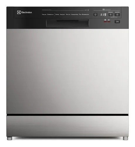 Lava Louca Electrolux 8 Servicos Inox Com Programa Lava Seca 50 Minutos Ls08e Display Digital