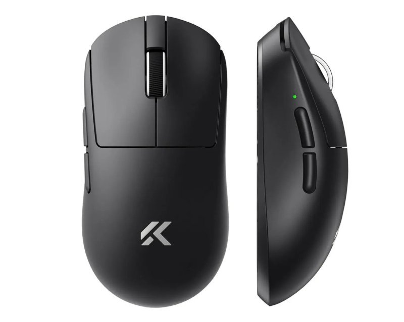 Mouse Gamer Sem Fio MCHOSE A7 V2 Pro, Preto