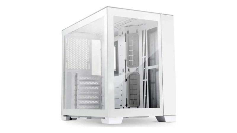 Gabinete Gamer Lian Li Dynamic Mini O11 Branco Snow