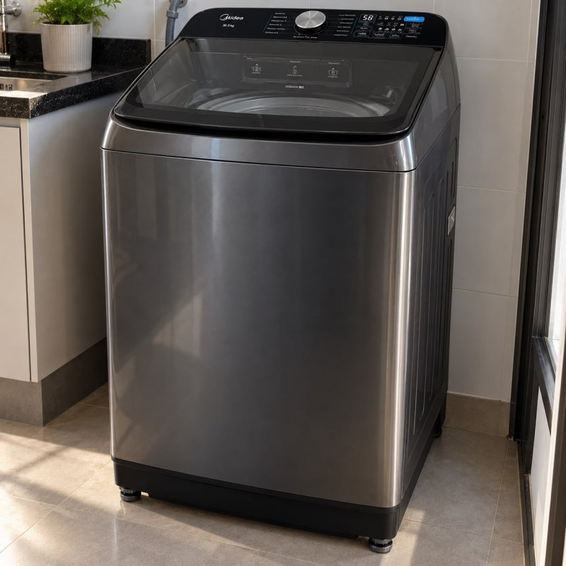Máquina de Lavar Midea 16,5Kg MA512W165/GK-04 127V