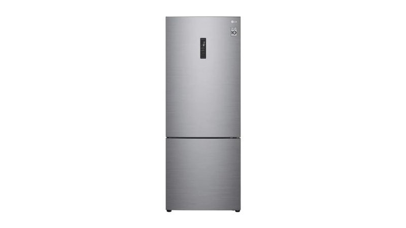 Geladeira Smart LG Frost Free Inverter 451L Inverse Cor Inox Look 127V
