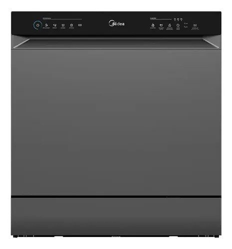 Lava-louças Midea Toutch 8 Serv. (Mdwtf08s1/mdwtf08s2) Cinza 220v