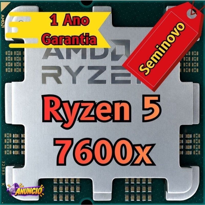 SEMINOVO - AMD Ryzen 5 7600x