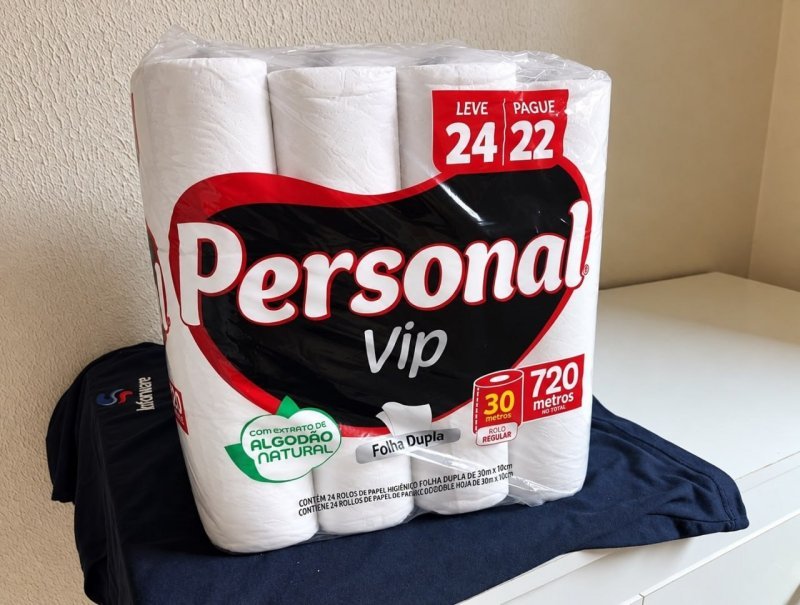 Papel Higiênico Folha Dupla 30m Personal