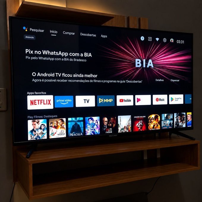 Smart TV AIWA 55” 4K Borda Ultrafina Dolby Vision&Atmos + Frete Grátis