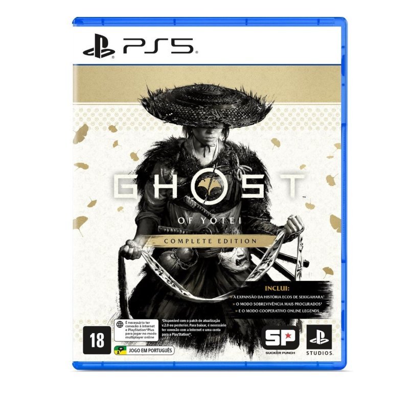 Jogo Ghost of Yōtei Complete Edition, Mídia Física, PS5