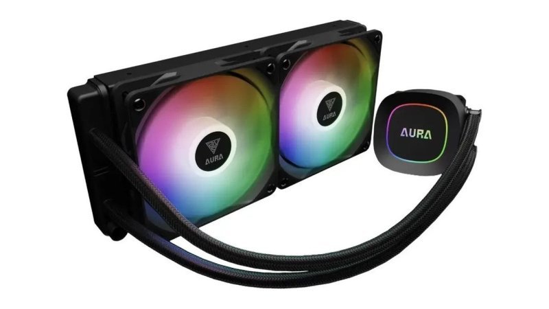 Water Cooler Gl240 Lite Aura ARGB Preto Gamdias