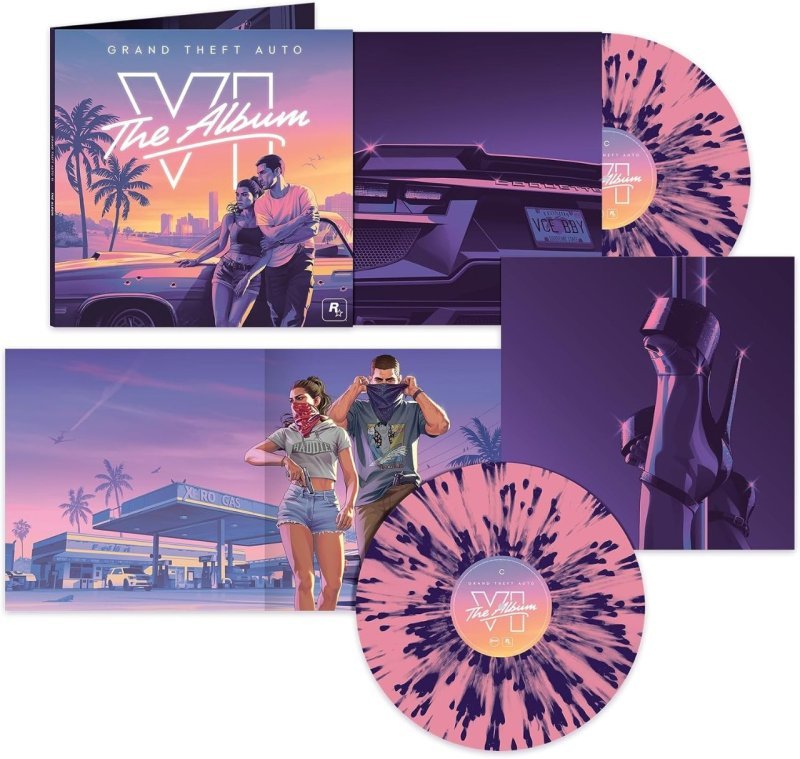 Grand Theft Auto VI: The Album (Amazon Exclusive) - Disco de Vinil