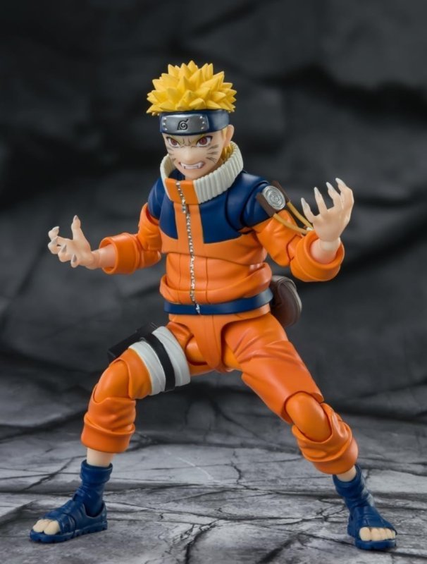 NARUTO S.H.FIGUARTS - Naruto Uzumaki - O Ninja Mais Imprevisível Nº1 (Reedição)