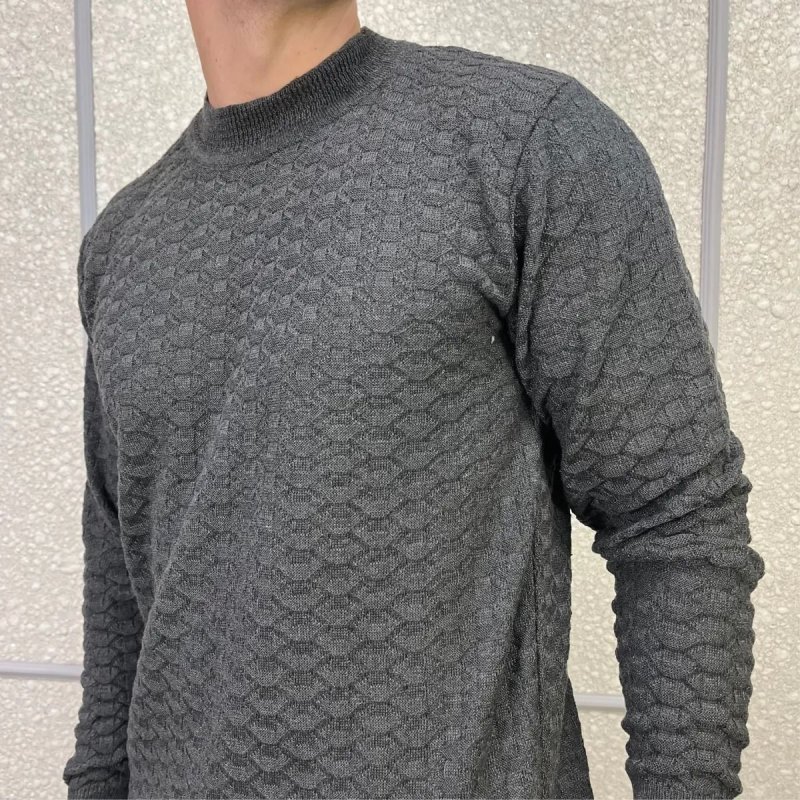 Suéter Masculino Blusa De Frio Tricô Lã Social Casual Liso