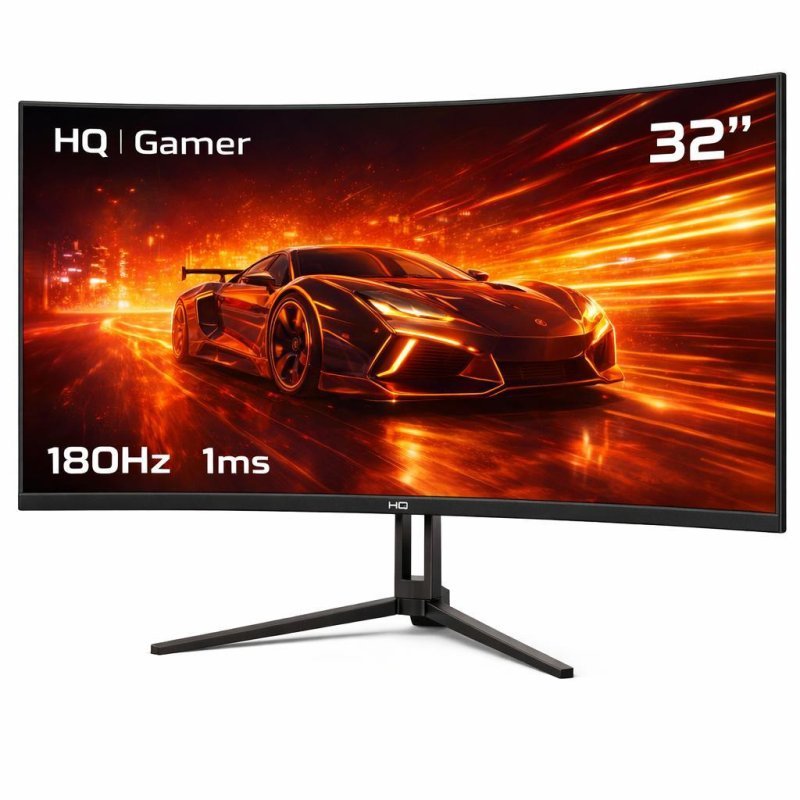 Monitor Curvo HQ Ultra 32" QHD 180Hz