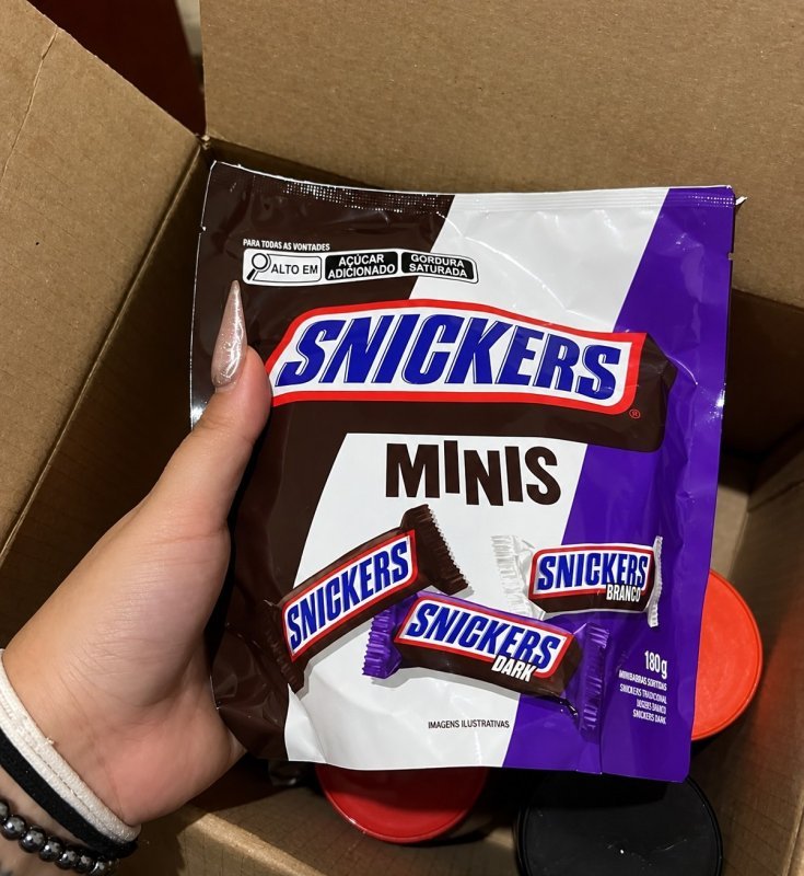 Chocolate Snickers Variedades Minis 180g