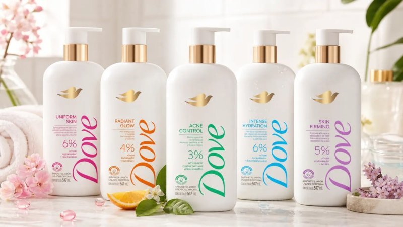 Dove Sabonete Sérum Líquido 547ml