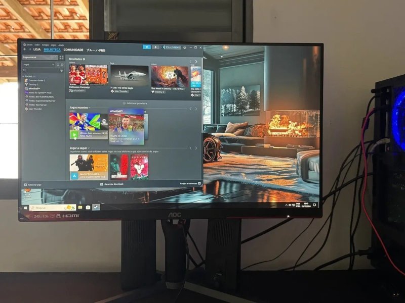 Monitor Gamer AOC DESTINY 25" 240Hz 0,5ms FreeSync Premium 25G3ZM