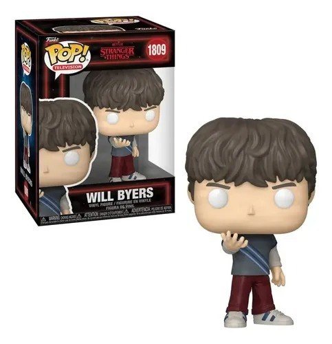Funko Pop 1809 Will Byers Stranger Things T5 Figura em Vinil Colecionável