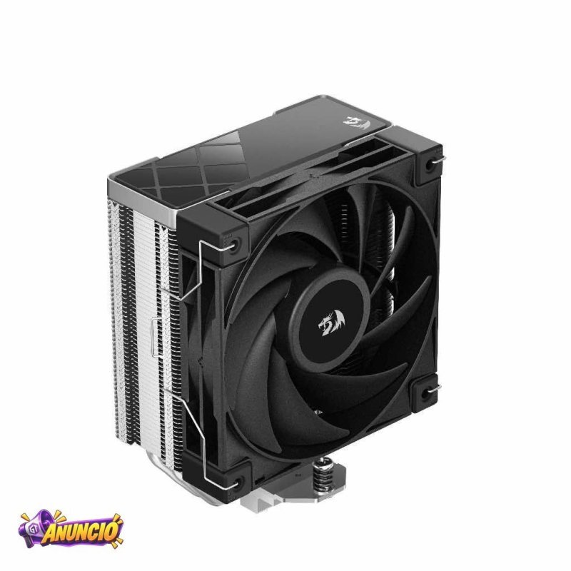 Air Cooler GamerStorm X Redragon AK400 Com 4 Heatpipes Niquelados E Fan 120mm Fluído Dinâmico