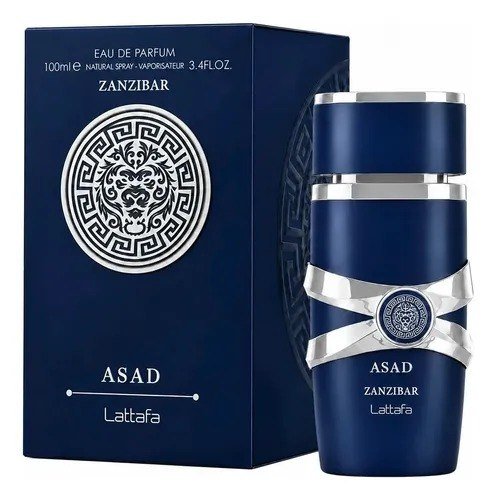 Perfume Masculino Árabe Asad Zanzibar Lattafa Original