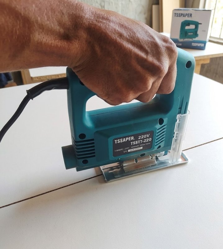 Serra Tico Tico 500w 3000rpm Uso Profissional Cor Azul Tssaper TSSTT