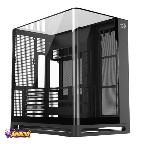 Gabinete Gamer Redragon Wideview Preto GC-630