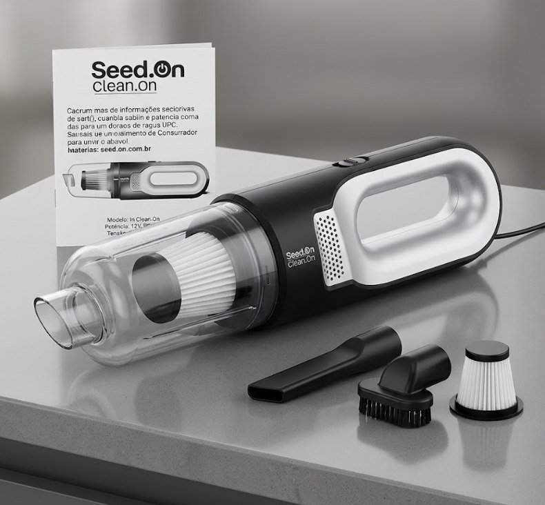 Aspirador De Pó E Sujeiras Automotivo Potente 180w Com Filtro Hepa E Cabo De 4,0m Para Carro Caminhão Caminhonete Portátil
