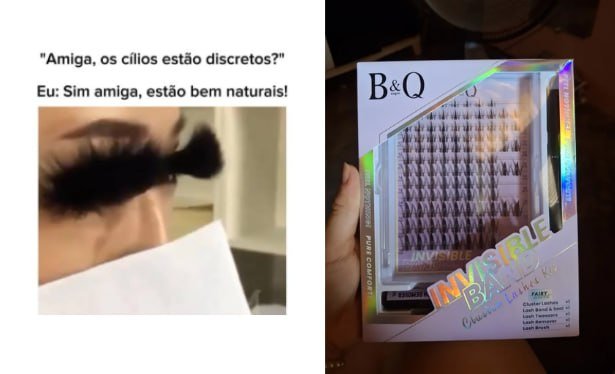 Kit Extensão de Cílios B&Qaugen Fairy