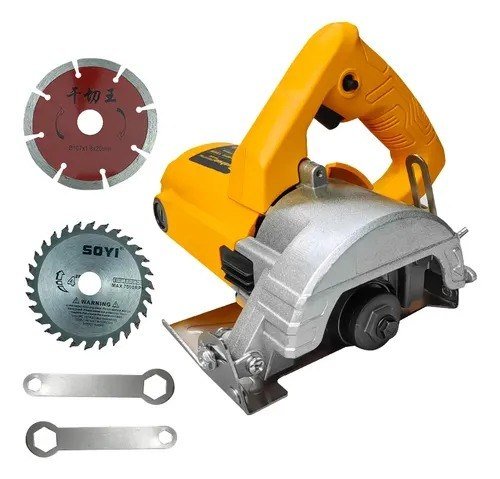 Serra Corte Marmore Profissional-1300w Cortador Parede 220v