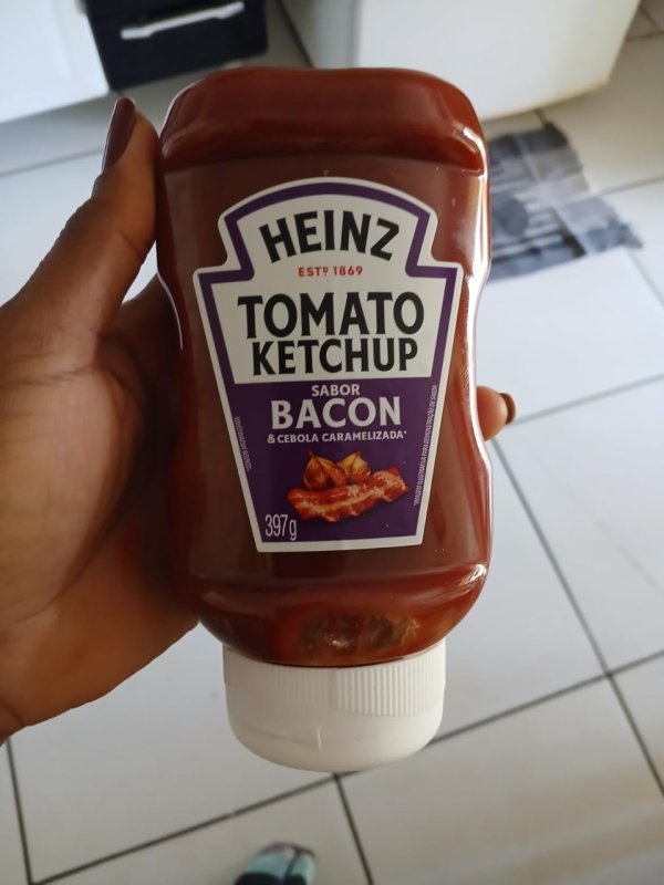 Heinz Ketchup Bacon & Cebola Caramelizada 397g