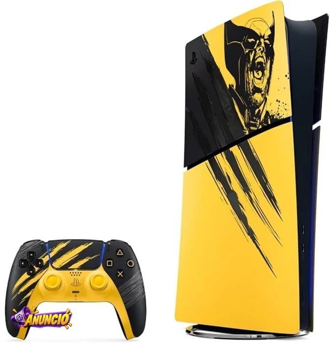 Console Playstation 5 Sony Edição Digital Marvel S Wolverine Pacote De Edição Limitada 825GB Amarelo